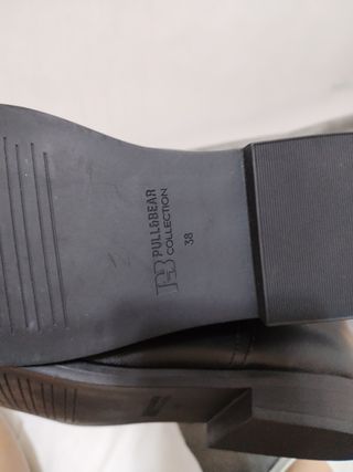 Botas altas Pull&Bear negras
