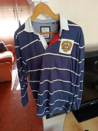 Polo Rugby Studio Clásica Rayas Talla L