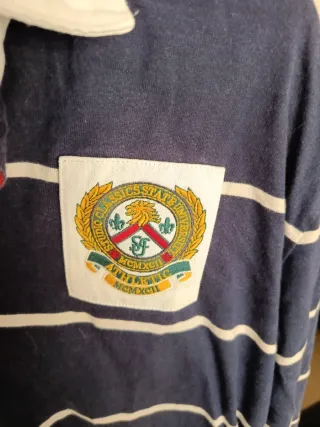 Polo Rugby Studio Clásica Rayas Talla L