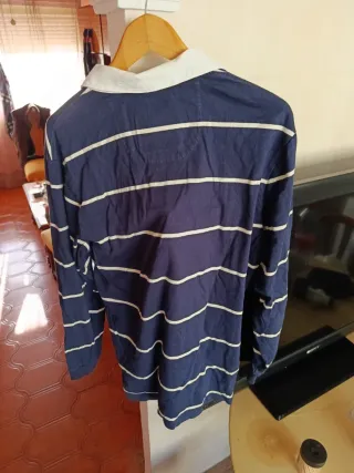 Polo Rugby Studio Clásica Rayas Talla L