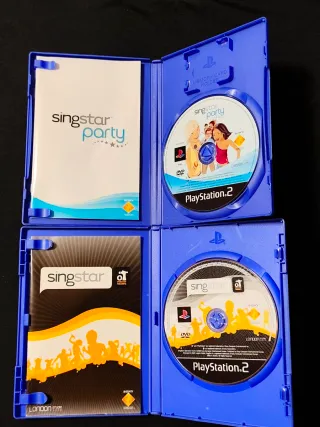 Lote SingStar Canciones Españolas. PlayStation 2.