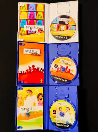Lote SingStar Canciones Españolas. PlayStation 2.