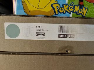 Estantería Eket IKEA gris verdoso