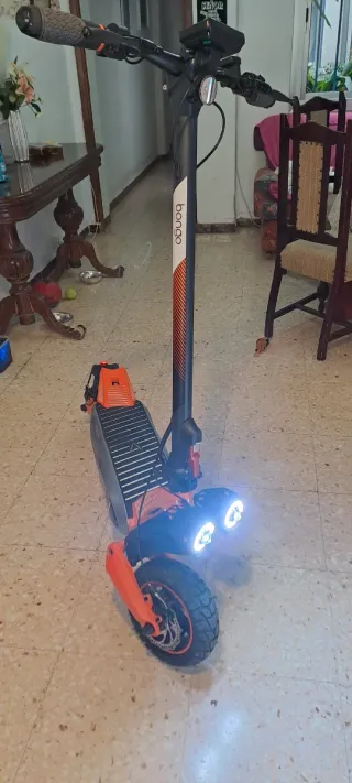 Patinete Eléctrico Naranja Nuevo
