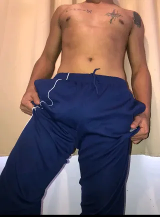 Chandall Adidas Azul y Blanco