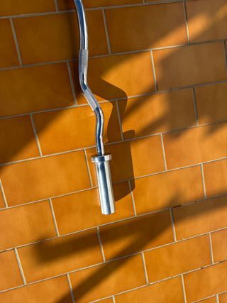 Barra Z Olímpica 120cm - 10kg - Discos 50mm