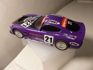 DODGE VIPER LILA SCALEXTRIC - DESGUACE