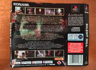 Silent Hill PS1 Portada y Contraportada