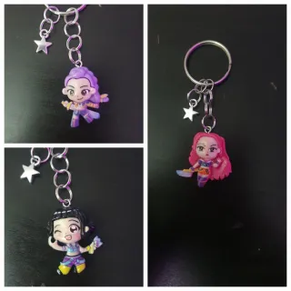 Pack 3 llaveros guerreras K-pop