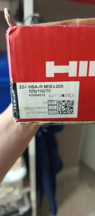 Tasselli a battere Hilti