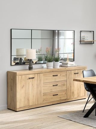 Espejo cuerpo entero STUDSTRUP negro 80x180 (JYSK)