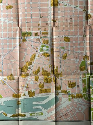 Plano Monumental de Barcelona - Años 30