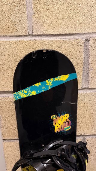 Tabla Snowboard con fijaciones 128cm