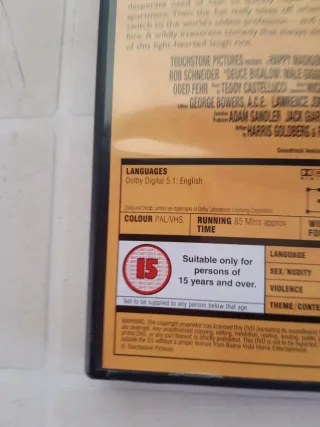 DVD Deuce Bigalow: Gigoló Americano (Audio inglés)