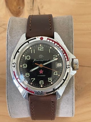 Vostok (Boctok) Komandirskie Red Star 3aka3 CCCP