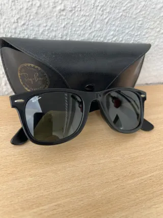 Gafas de sol Ray-Ban negras WAYFARER® originales