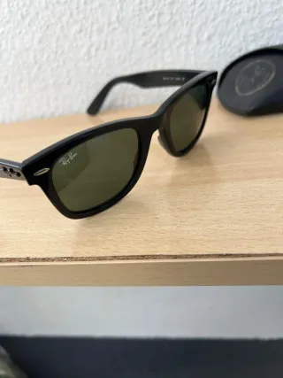 Gafas de sol Ray-Ban negras WAYFARER® originales