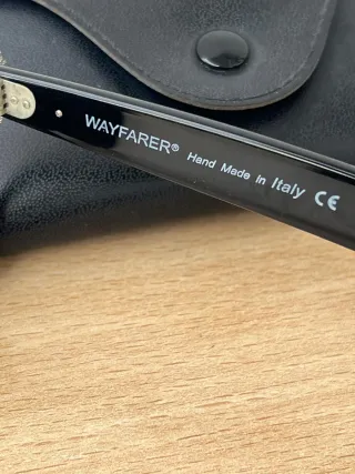 Gafas de sol Ray-Ban negras WAYFARER® originales