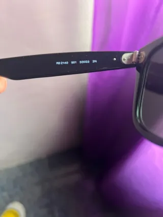 Gafas de sol Ray-Ban negras WAYFARER® originales