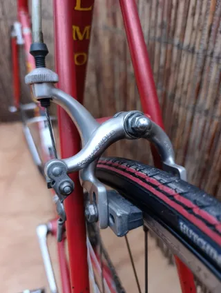 Bicicleta carretera vintage Olmo Roja