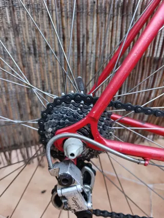 Bicicleta carretera vintage Olmo Roja