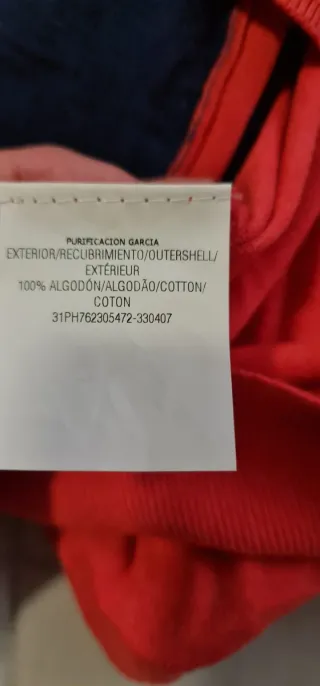 Chaqueta Purificación García, color rojo coral