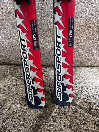 Esquís Völkl Supersport 175cm + Fijaciones Marker