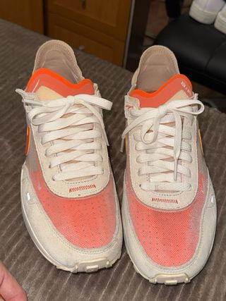 Nike Waffle One Naranja y Azul Talla 37,5