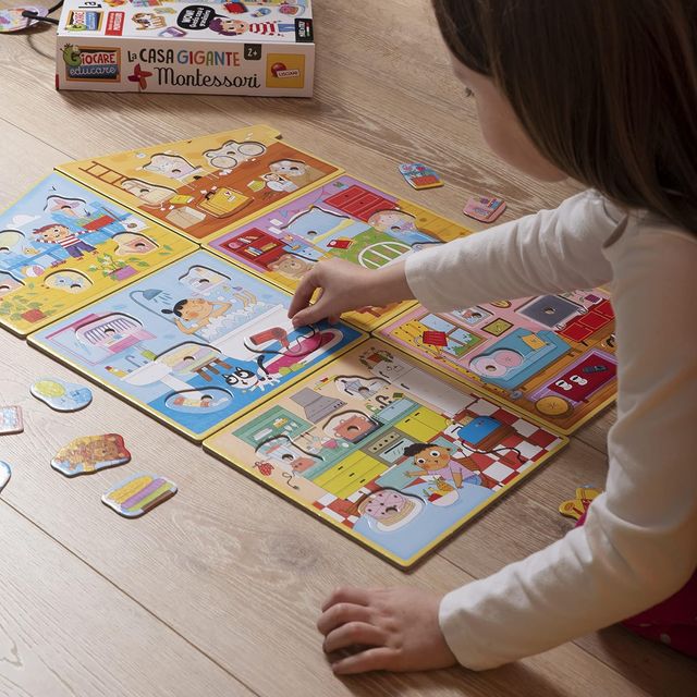 Puzzle Lisciani Montessori Mi Casa