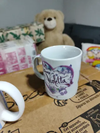 Tazze natalizie in porcellana - Set da 5