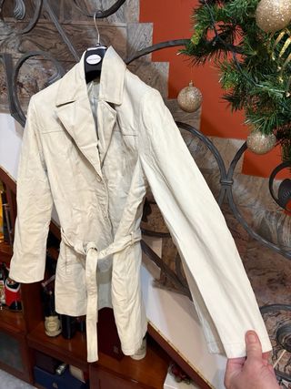 Giacca/Trench Pelle Donna Vintage Anni 90