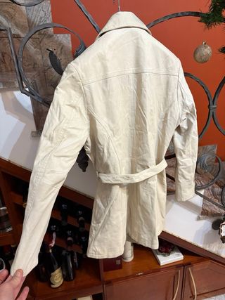 Giacca/Trench Pelle Donna Vintage Anni 90