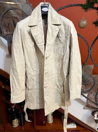 Giacca/Trench Pelle Donna Vintage Anni 90