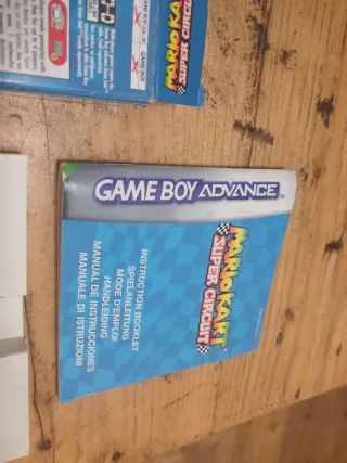 Mario Kart Super Circuit Game Boy Advance Nintendo