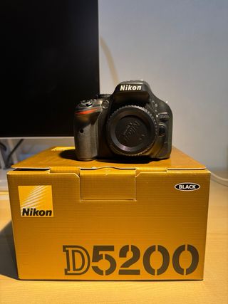 Nikon D5200 Cámara Réflex Digital Negra