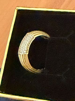 Anillo Oro 18k con Circonitas