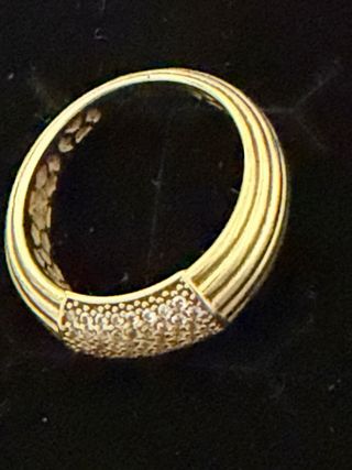 Anillo Oro 18k con Circonitas
