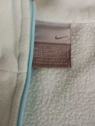 Sudadera Nike Media Cremallera Teal