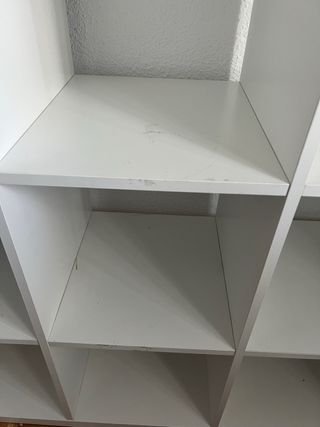 Mueble Kallax 16 cubos blanco