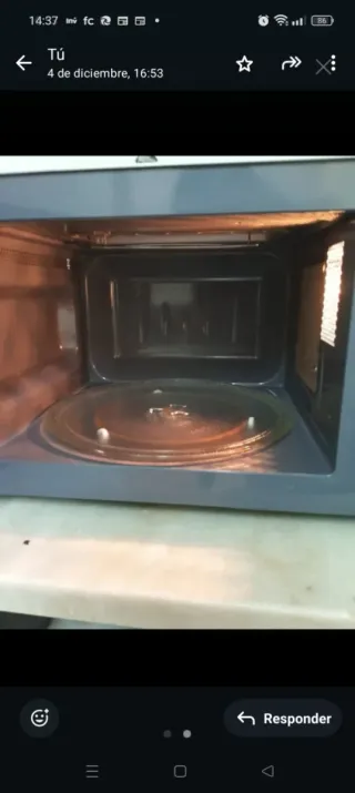 Microondas Grande LG Blanco