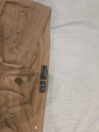 Pantalones Pull&Bear marrones