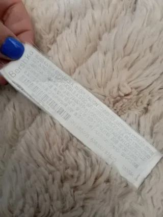 Chaqueta Bershka forro pelito