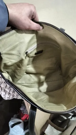 Bolso Carolina Herrera CH Beige/Marrón