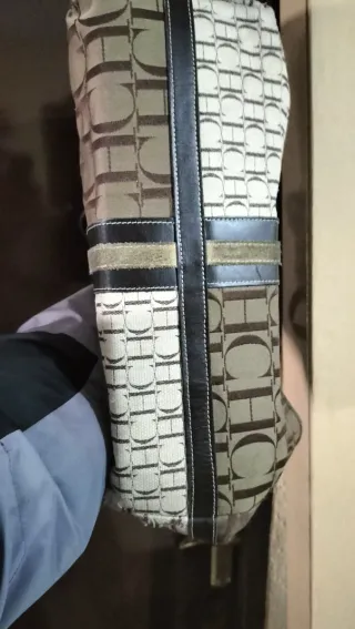 Bolso Carolina Herrera CH Beige/Marrón