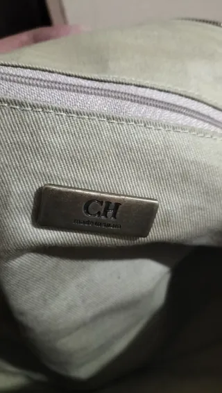 Bolso Carolina Herrera CH Beige/Marrón