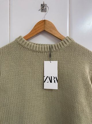 Jersey Corto de Punto Talla M Zara