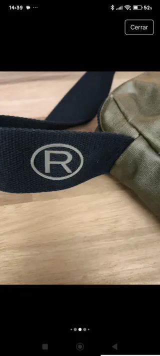 Bolso bandolera Slang verde militar