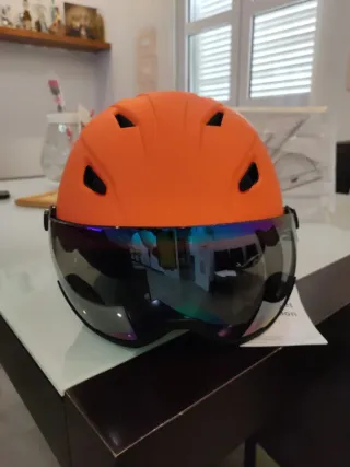 Casco de esquí/snowboard con visera