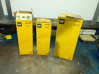 Filtros gasoil y aceite Caterpillar