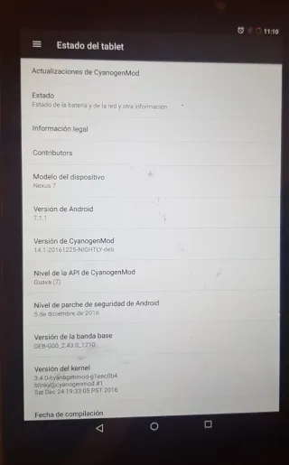 Tablet Asus Nexus 7 Negra